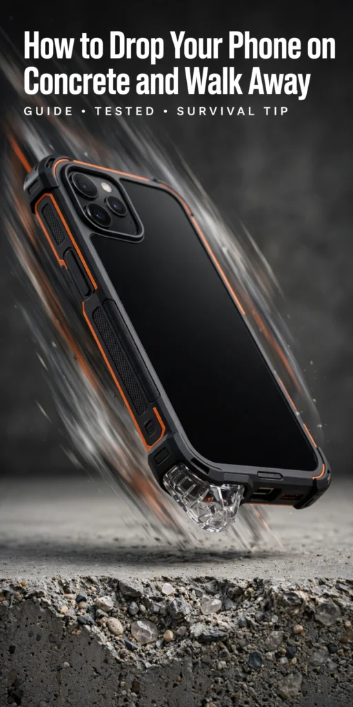 How to Drop Your Phone on Concrete and Walk Away 2 How to Drop Your Phone on Concrete and Walk Away - featured